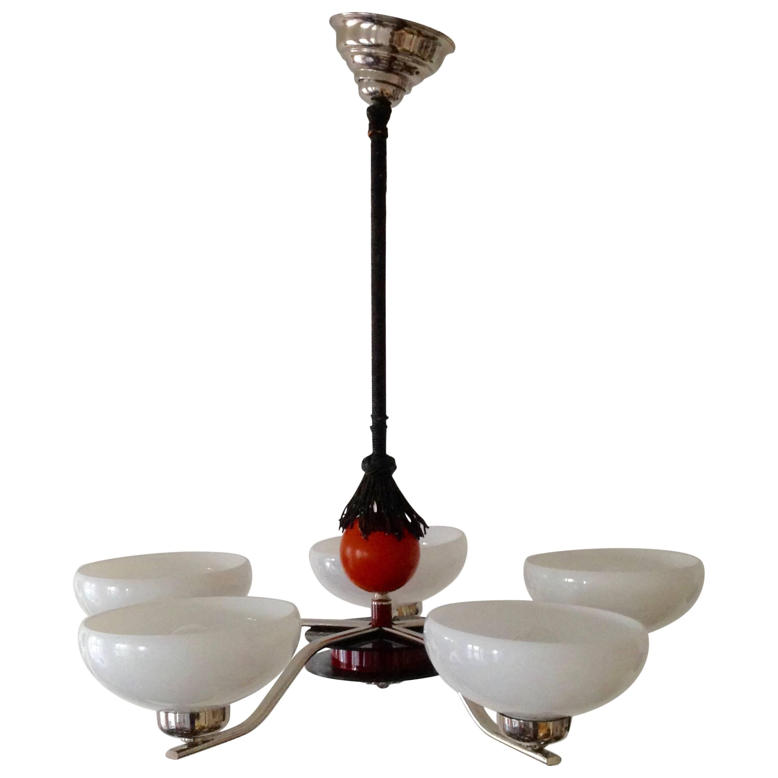 20th Century Art Deco Chandelier