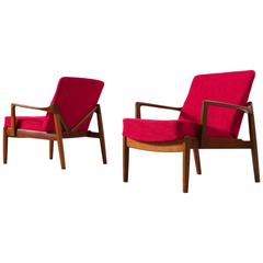 Tove & Edvard Kindt-Larsen Pair of Lounge Chairs for France & Sons