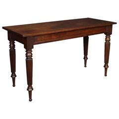 Antique Regency Mahogany Serving Table