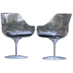 Dos sillas Laverne Champagne