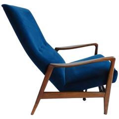 Lounge Chair Model 829 Selected by Gio Ponti for Hotel Parco dei Principi