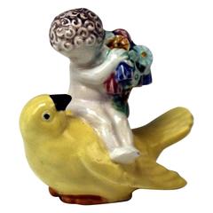 Michael Powolny Vienna Cherub Sparrow Bird Wiener Keramik Vienna Ceramics c.1910 7