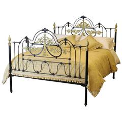 Wide Decorative Cast Iron Bed - MSK28