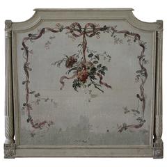 19th Century French Louis XVI Hand-Painted Plaque or Headboard 10