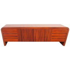 Rare and Large Signed Credenza by Vladimir Kagan in Rosewood