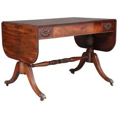 19th Century William IV Mahogany Sofa Table