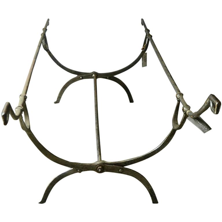 Antique French Folding Military Cot, circa 1820 For Sale at 1stdibs