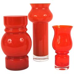 Three-Piece Grouping of Swedish Mid-Century Modern Glass 10