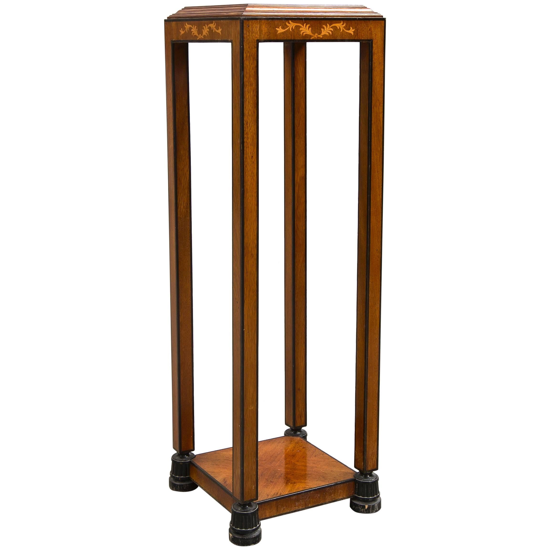 Swedish Grace Mahogany Pedestal