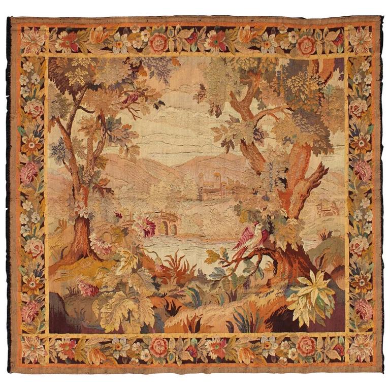 Antique French Tapestry For Sale at 1stdibs