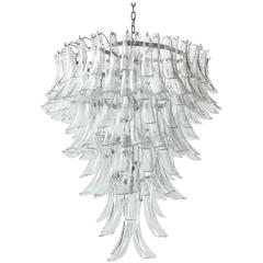 Murano Barovier and Toso Chandelier 7