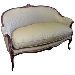 19th Century Louis XV Style French Settee