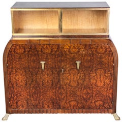 Antique Exquisite Art Deco Sideboard Dresser by Roger Bal