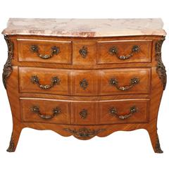 Louis XV Style Six-Drawer Commode/Chest of Drawers, France, 1940s