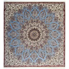 Fine Persian Nain Carpet 10