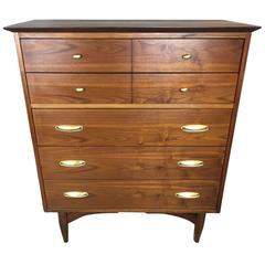 Vega Highboy Dresser by Morris in Walnut