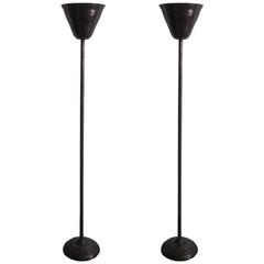 Pair of Italian 1930s 'Luminator' Floors Lamps Attributed to Pietro Chiesa 2