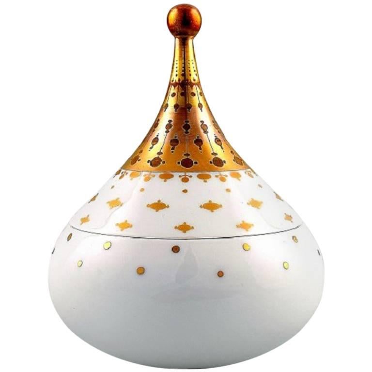 Rosenthal Studio Line, Bjorn Wiinblad Lidded Bowl in Porcelain