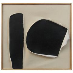 "Iconoclast" Torn Canvas Painting by Di Vincente 8