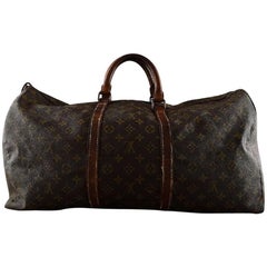 Louis Vuitton Monogram Canvas Keepall 55 Vintage Duffle Bag – I MISS YOU  VINTAGE