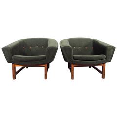 Pair of Lennart Bender Corona Easy Chairs by Ulferts Möbler 5
