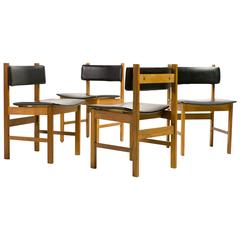 Set of Four Danish Dining Chairs by H.P. Hansen 5