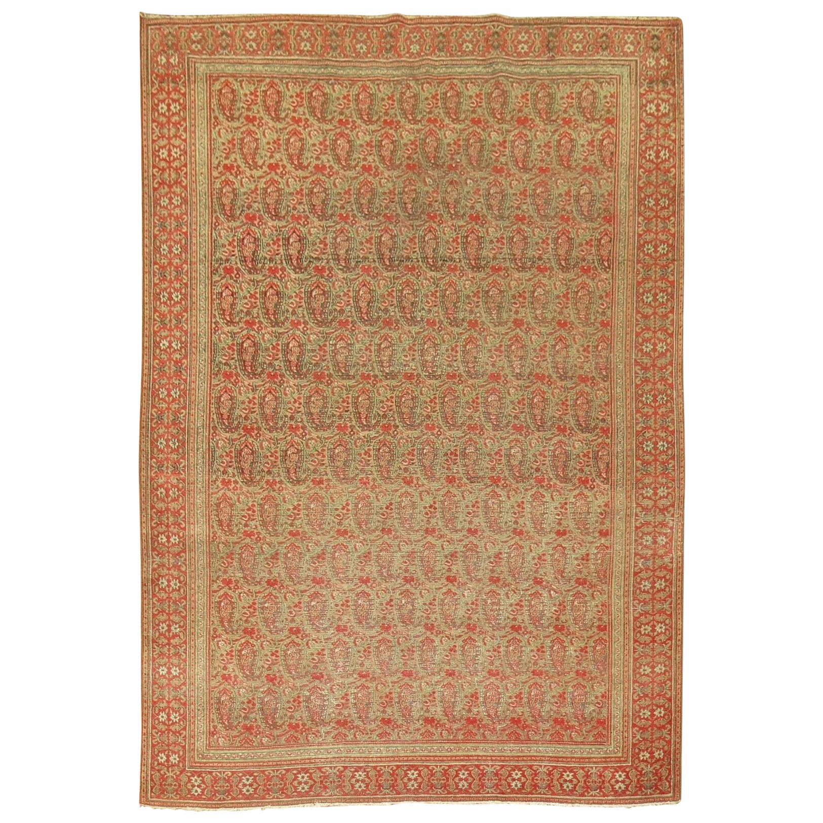 Antique Persian Dorokhsh Rug For Sale