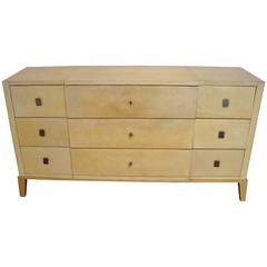 Parchment Commode with Nine Drawers, by André Arbus, 1940 3