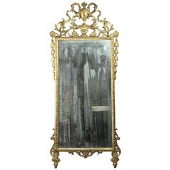 Italian Neoclassic Giltwood Mirror 5