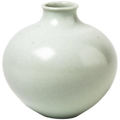 Small Porcelain Vase by Robert Deblander, circa 1980-1990 9