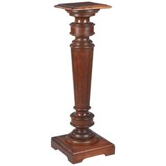 Louis XVI Style Walnut Pedestal, circa 1900s