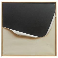 "Iconoclast" Torn Canvas Painting by Di Vincente 10