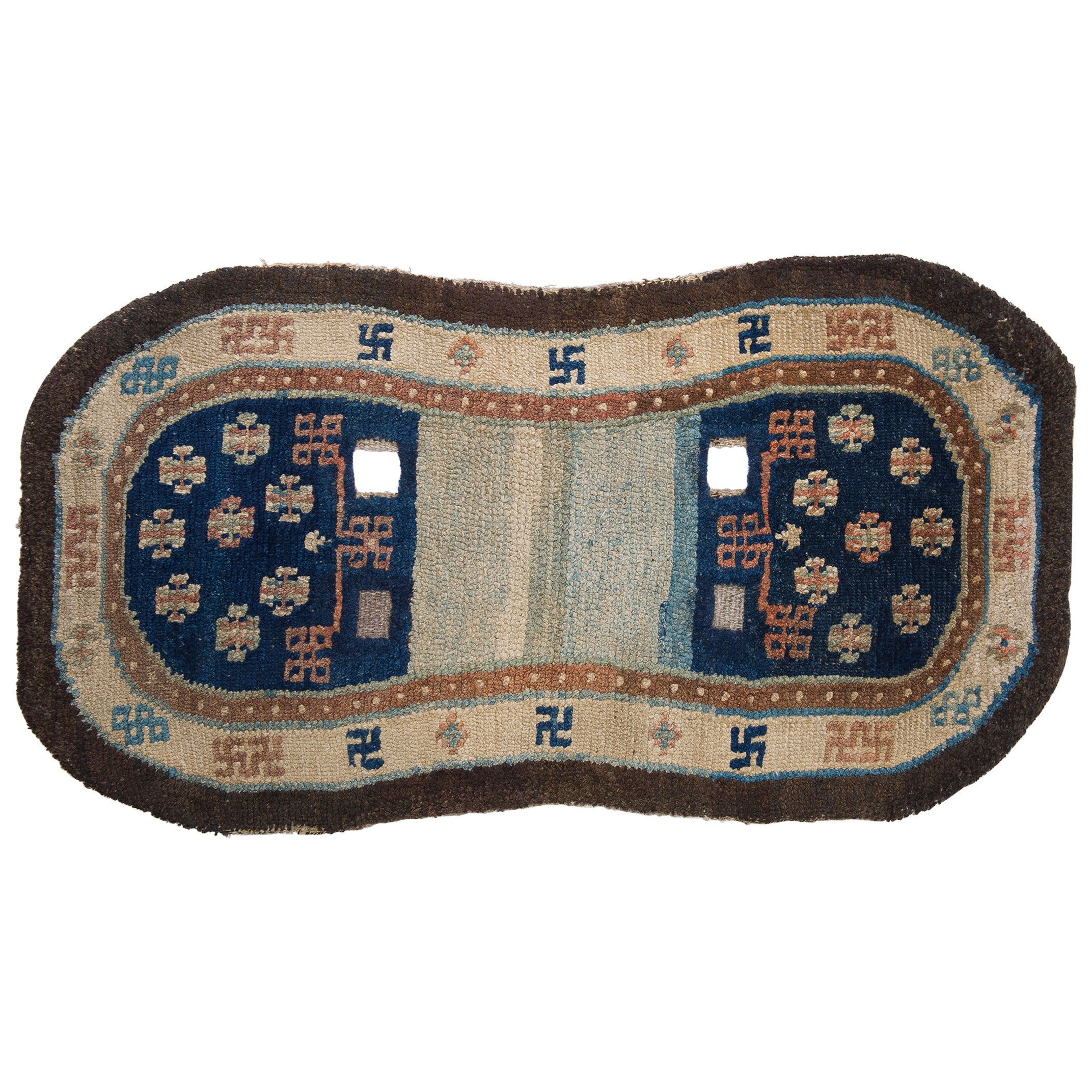 Tibetan Antique Carpet from Private Collection For Sale at 1stDibs