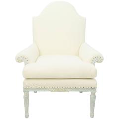 Federal Style Armchair in Muslin 7