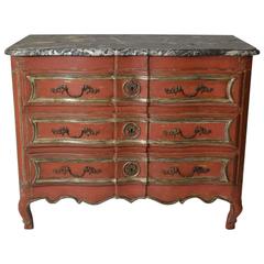 Louis XV Commode with Marble Top