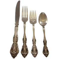 Michelangelo by Oneida Tradition Sterling Silver Flatware Set 8 Service 36 Pcs