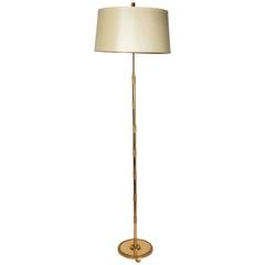 Rare Bronze Floor Lamp by Maison Charles