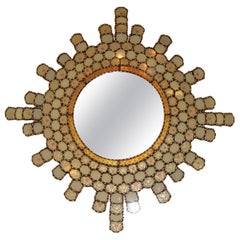 Vintage Sunburst Moroccan Mirror