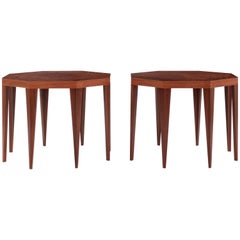 Pair of Roberto Sorrondeguy Side Tables