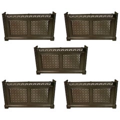 Used Four Cast Iron Consoles/Radiator Covers from The Royal Liverpool School of Music