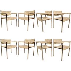 Rare Set of Eight Harvey Probber Dining Chairs 9