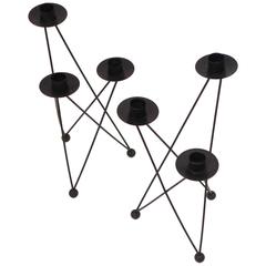 Pair of Candelabra by Architect Victor Bisharat