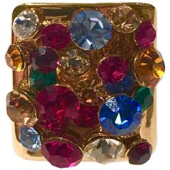 Kate Spade New York "Bling" Cocktail Ring 10