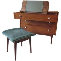 Kip Stewart and Stewart MacDougall Hidden Vanity Chest with Stool for Drexel 2