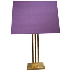 Brass Table Lamp by Willy Rizzo