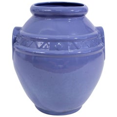 Antique Arts & Crafts Large Alamo Pottery Garden Oil Jar Urn Jardiniere