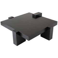 Kroehler Wood Block Coffee Table