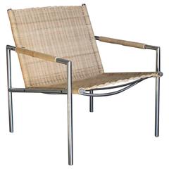 1962, Martin Visser, Early Version, Lower Cato Cane Easy Chair