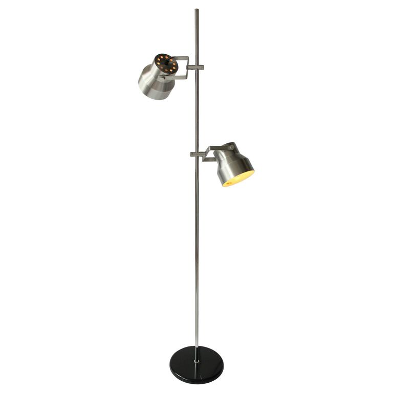 Minimalist Modern Floor Lamp From Dijkstra Lampen Holland Vintage 1970s For Sale At 1stdibs