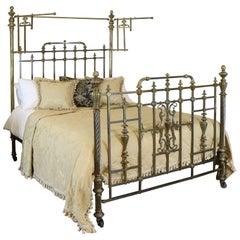 All Brass Half Tester Bed, MHT3